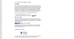 Desktop Screenshot of easyhtml.org.uk